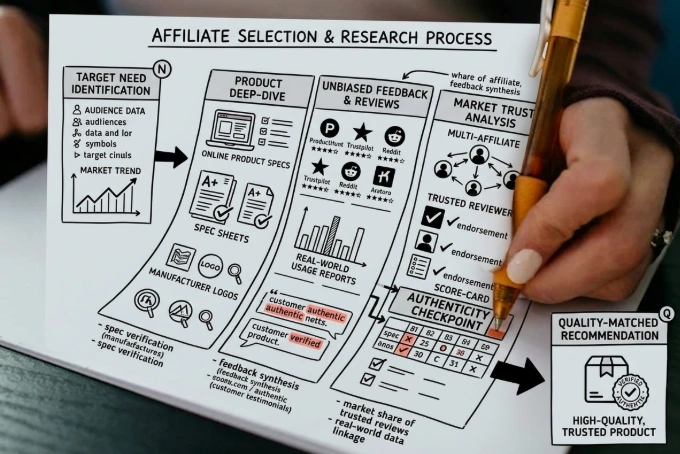 Researching and reviewing product recommendations